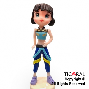 ADORNO GUERRARA K POP ZOEY PORCELANA FRIA x 1